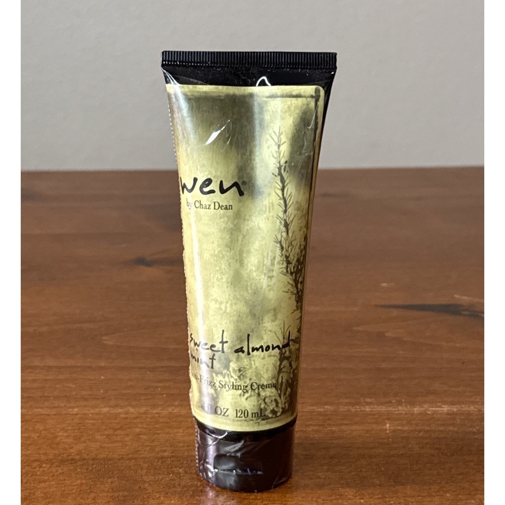 Wen  By Chaz Dean  Sweet Almond Mint  Styling Creme  4oz 120ml Sealed